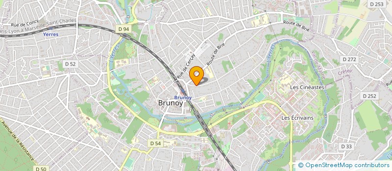 localisation de l'entreprise MADAME CECILE DEYMONAZ à BRUNOY
