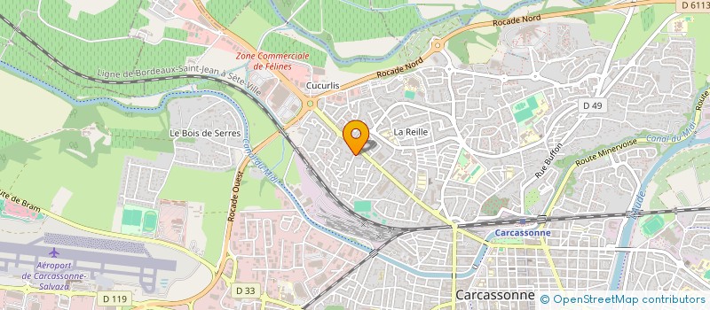 localisation de l'entreprise MADAME CECILE DIAZ  CAUNES-MINERVOIS