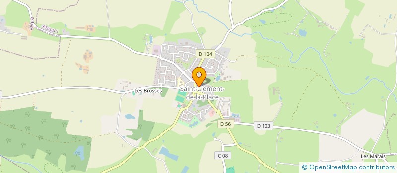 localisation de l'entreprise MADAME CECILE DIDELOT  PRUNAY-CASSEREAU