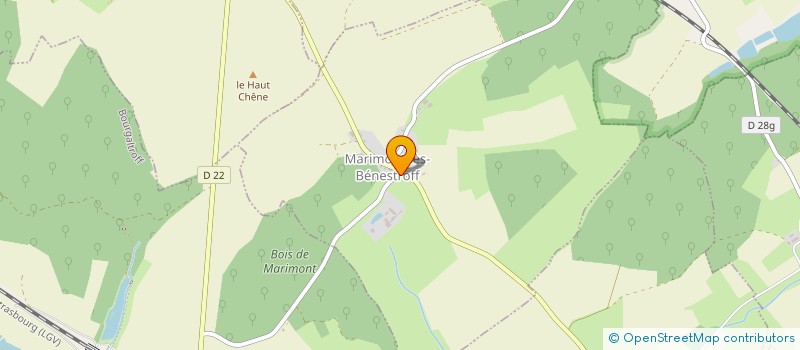 localisation de l'entreprise MADAME CECILE DINTINGER  HONSKIRCH