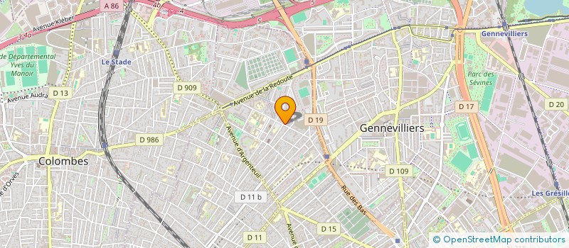localisation de l'entreprise MADAME CECILE DOIDY à ASNIERES-SUR-SEINE