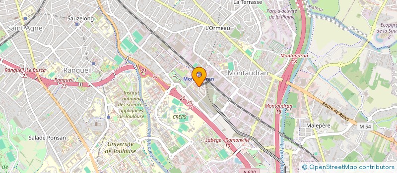 localisation de l'entreprise MADAME CECILE DOLCE  TOULOUSE