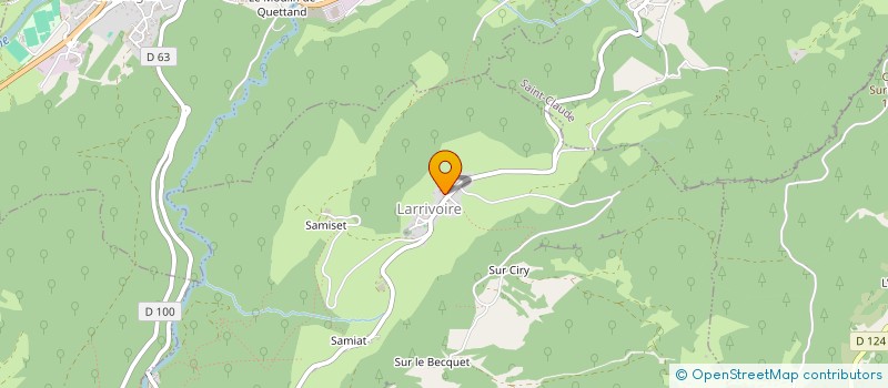 localisation de l'entreprise MADAME CECILE DOMPTET  VULVOZ