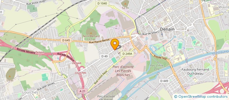 localisation de l'entreprise MADAME CECILE DONFACK WAMBA à DENAIN
