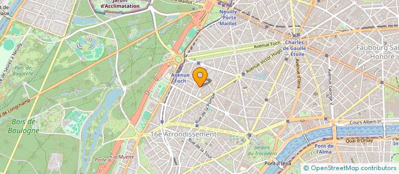 localisation de l'entreprise MADAME CECILE DONNAY  PARIS