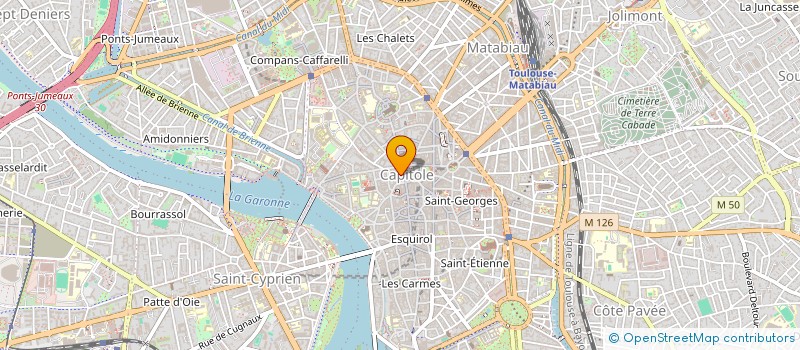 localisation de l'entreprise MADAME CECILE DORBES à TOULOUSE