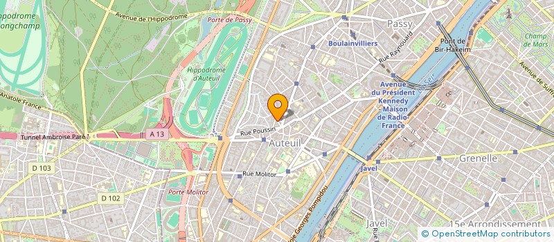 localisation de l'entreprise MADAME CECILE DORSEUIL  PARIS