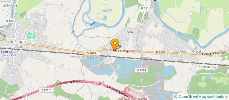 localisation de l'entreprise MADAME CECILE DOS SANTOS  GOURS