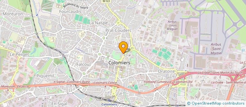 localisation de l'entreprise MADAME CECILE DOUGADOS à COLOMIERS