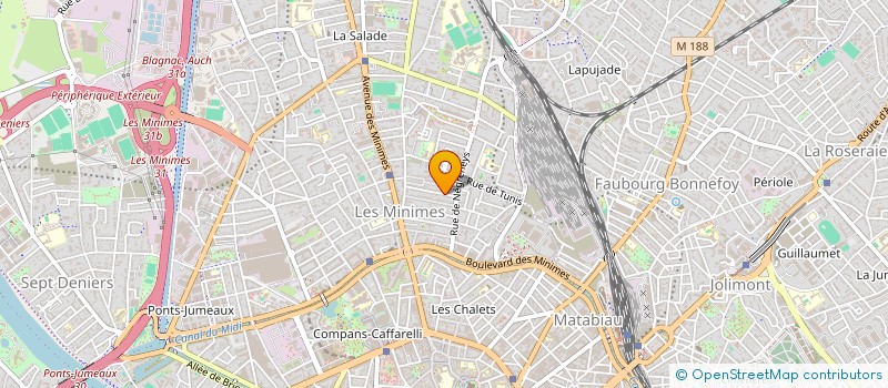 localisation de l'entreprise MADAME CECILE DOUILLET à TOULOUSE