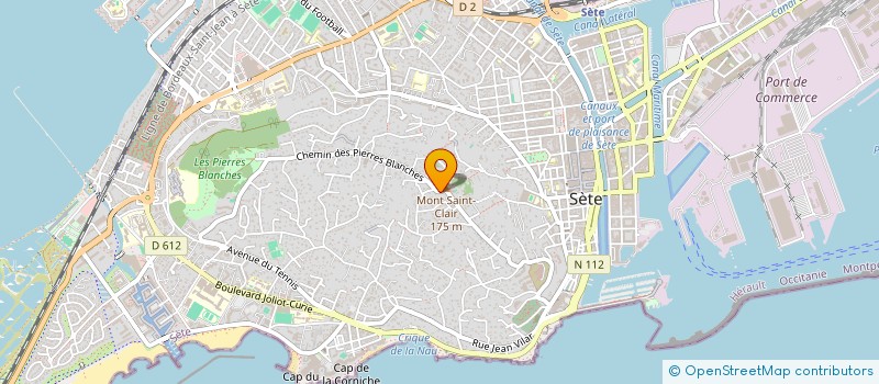 localisation de l'entreprise MADAME CECILE DOUMAYROU  SETE