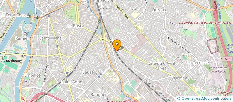 localisation de l'entreprise MADAME CECILE DREUILHE à TOULOUSE