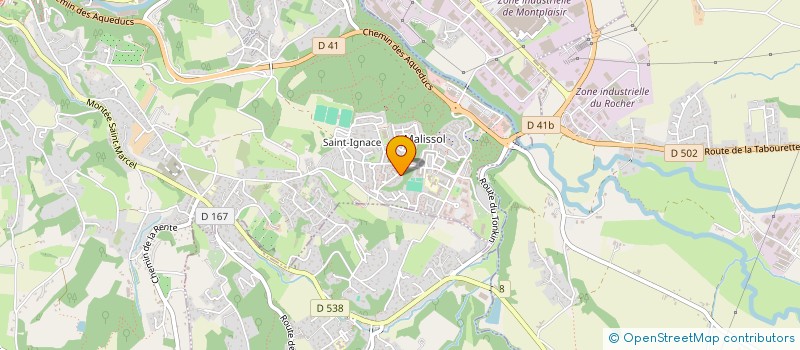 localisation de l'entreprise MADAME CECILE DRILLON à VIENNE