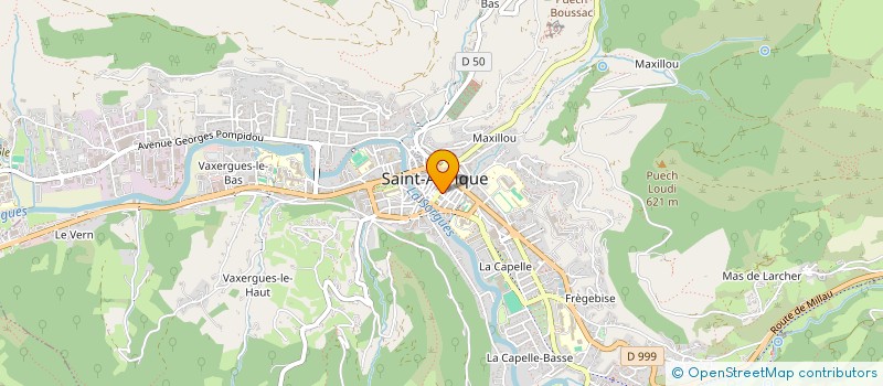 localisation de l'entreprise MADAME CECILE DUBOIS  SAINT-AFFRIQUE