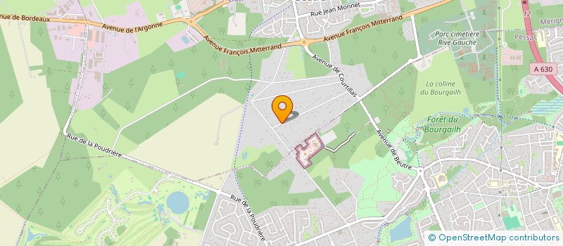 localisation de l'entreprise MADAME CECILE DUBOSC  MERIGNAC