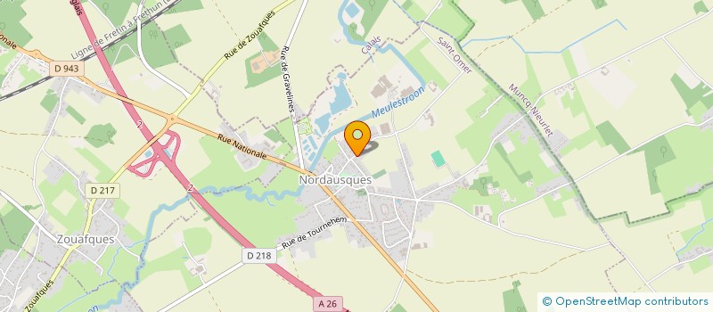 localisation de l'entreprise MADAME CECILE DUBROEUCQ  NORDAUSQUES