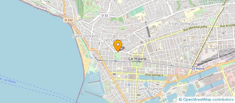 localisation de l'entreprise MADAME CECILE DUCHATEAU  LE HAVRE