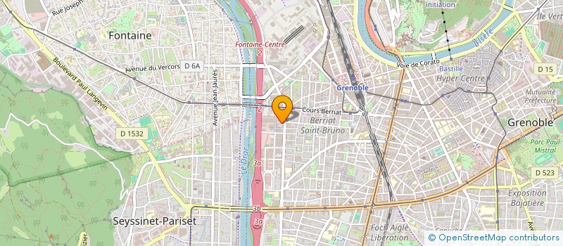 localisation de l'entreprise MADAME CECILE DUCOTTET à GRENOBLE