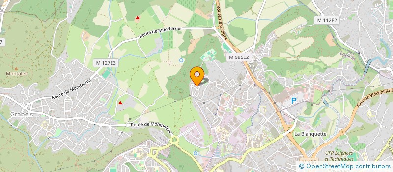 localisation de l'entreprise MADAME CECILE DUMAZERT à GRABELS