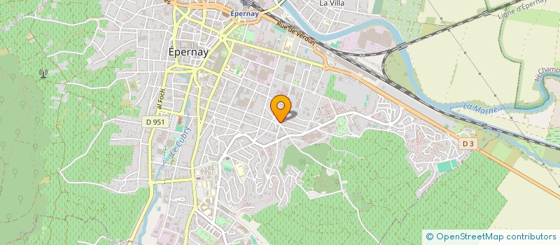 localisation de l'entreprise MADAME CECILE DUPLOUY  EPERNAY