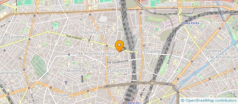 localisation de l'entreprise MADAME CECILE DURANDIN  PARIS