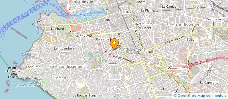 localisation de l'entreprise MADAME CECILE EDITH ROUSSEAU à MARSEILLE