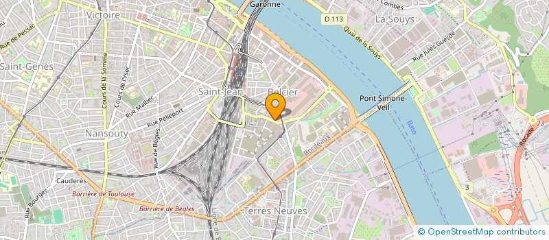 localisation de l'entreprise MADAME CECILE ELICETCHE  BORDEAUX