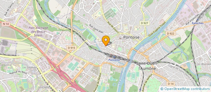 localisation de l'entreprise MADAME CECILE ELIE  CORMEILLES-EN-VEXIN