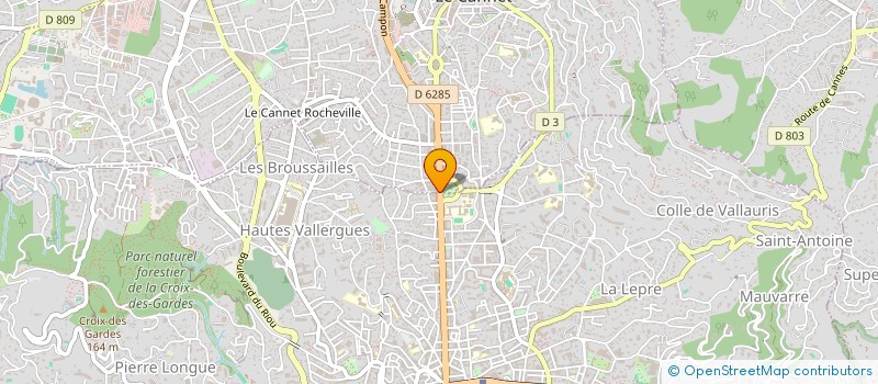 localisation de l'entreprise MADAME CECILE ESCOBAR à LE CANNET