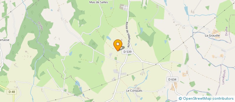 localisation de l'entreprise MADAME CECILE FABIGNON  DRULHE