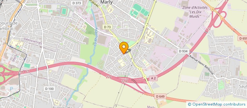 localisation de l'entreprise MADAME CECILE FACON à MARLY