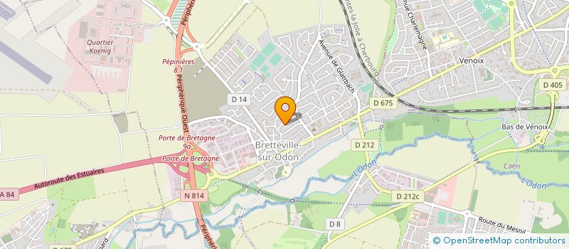 localisation de l'entreprise MADAME CECILE FARADJI  BRETTEVILLE-SUR-ODON