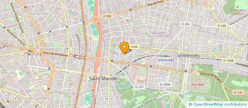 localisation de l'entreprise MADAME CECILE FARGEAT à BOULOGNE-BILLANCOURT