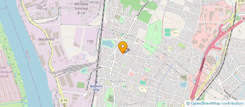 localisation de l'entreprise MADAME CECILE FAURE  BASSENS