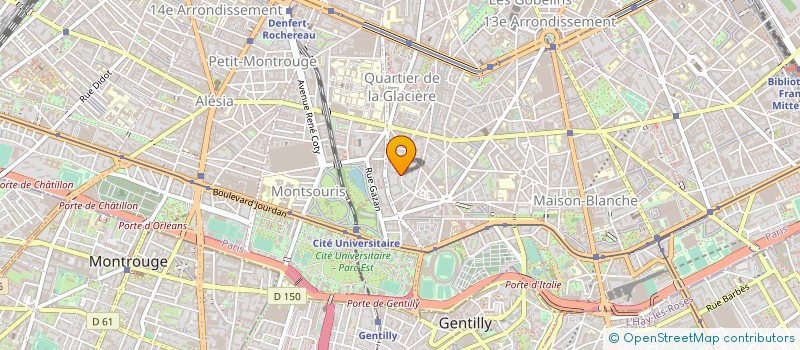 localisation de l'entreprise MADAME CECILE FEILLES  PARIS