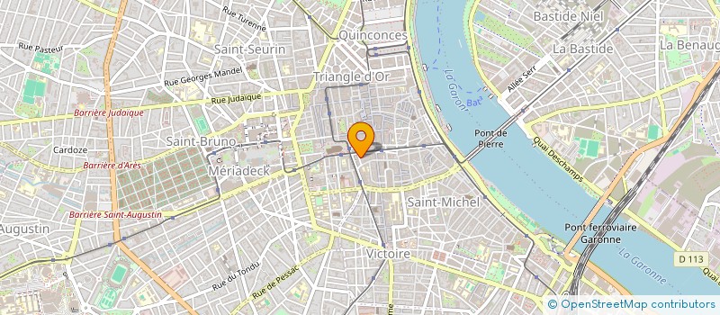 localisation de l'entreprise MADAME CECILE FELLEGI à BORDEAUX