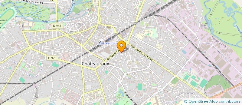 localisation de l'entreprise MADAME CECILE FERRE à CHATEAUROUX