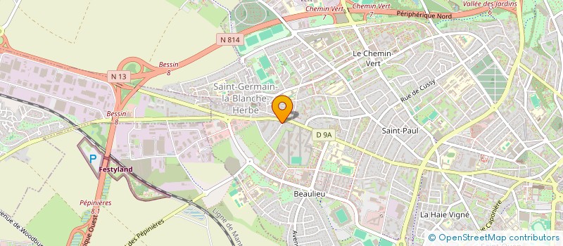 localisation de l'entreprise MADAME CECILE FERRET à CAEN