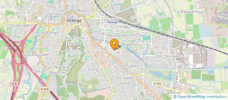 localisation de l'entreprise MADAME CECILE FERRIER  ORANGE