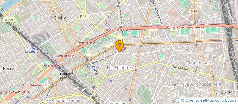 localisation de l'entreprise MADAME CECILE FERRONI  PARIS