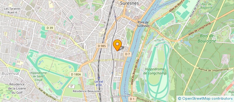localisation de l'entreprise MADAME CECILE FIOU à SURESNES
