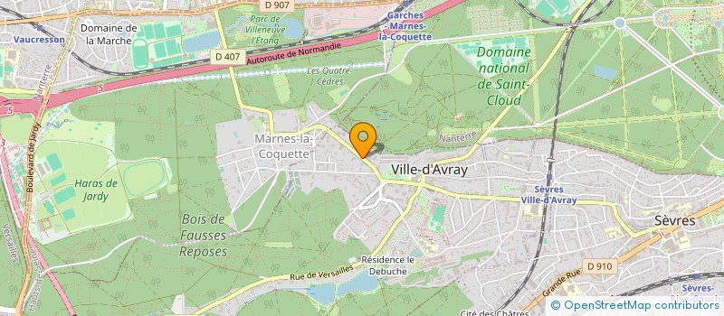 localisation de l'entreprise MADAME CECILE FLAHAULT à VILLE-D'AVRAY