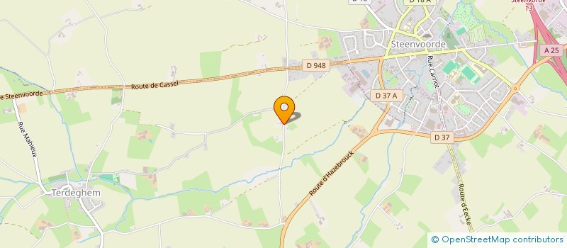 localisation de l'entreprise MADAME CECILE FLAUW  TERDEGHEM