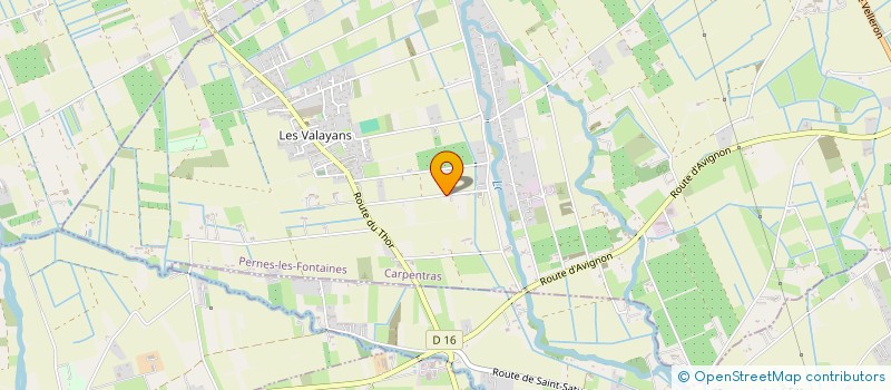 localisation de l'entreprise MADAME CECILE FLOCH  PERNES-LES-FONTAINES