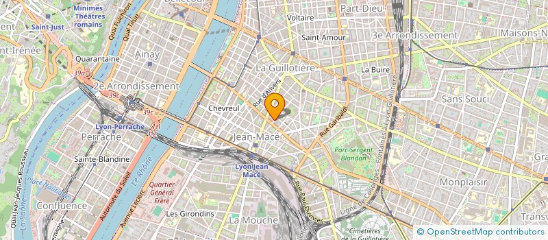 localisation de l'entreprise MADAME CECILE FLOURET  VILLEURBANNE