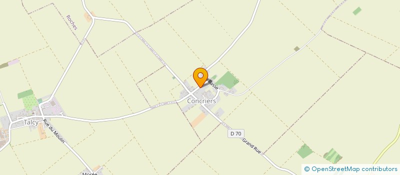 localisation de l'entreprise MADAME CECILE FONTAINE  CONCRIERS