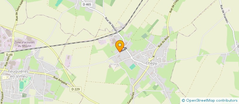 localisation de l'entreprise MADAME CECILE FORESTIER à ABBEVILLE