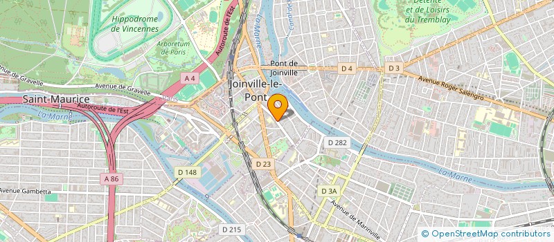 localisation de l'entreprise MADAME CECILE FOURCADE à JOINVILLE-LE-PONT