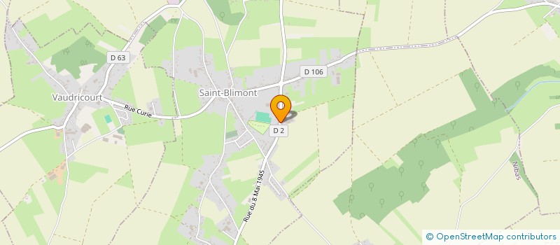 localisation de l'entreprise MADAME CECILE FOVEAU  SAINT-BLIMONT