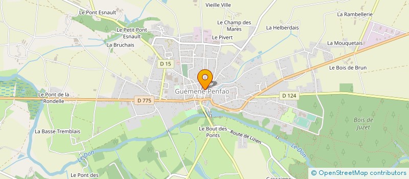 localisation de l'entreprise MADAME CECILE FRANET à CONQUEREUIL